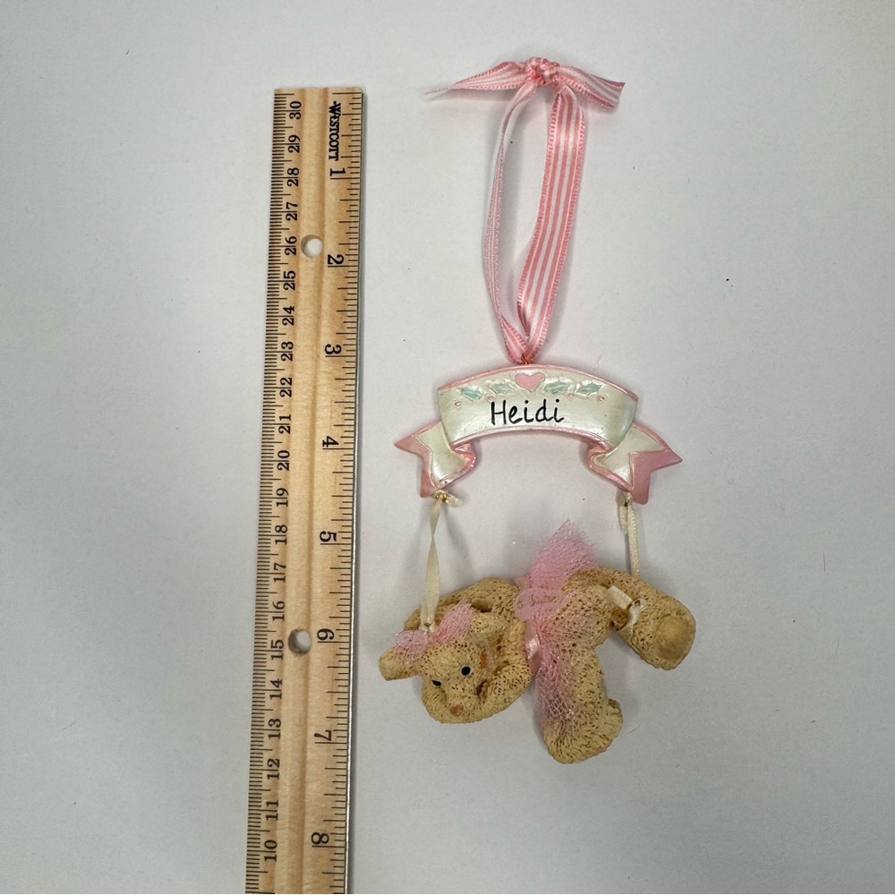 Lot of 3 HEIDI Personalized Christmas Ornaments - Picture 8 of 13